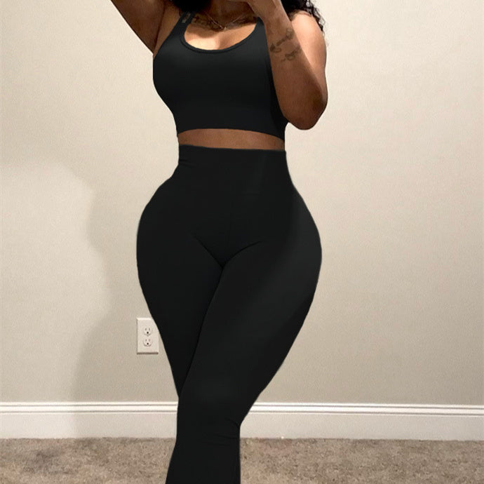 Camisole Tights Sports Suit