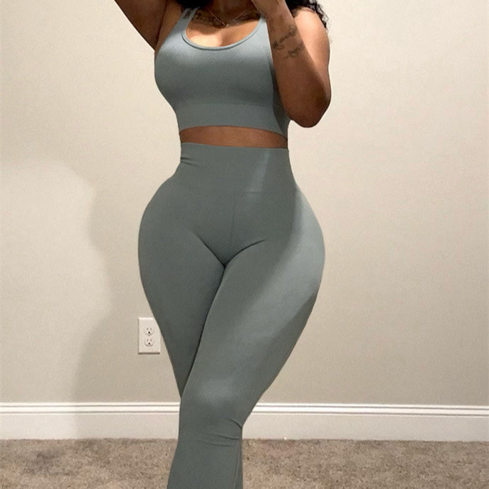 Camisole Tights Sports Suit