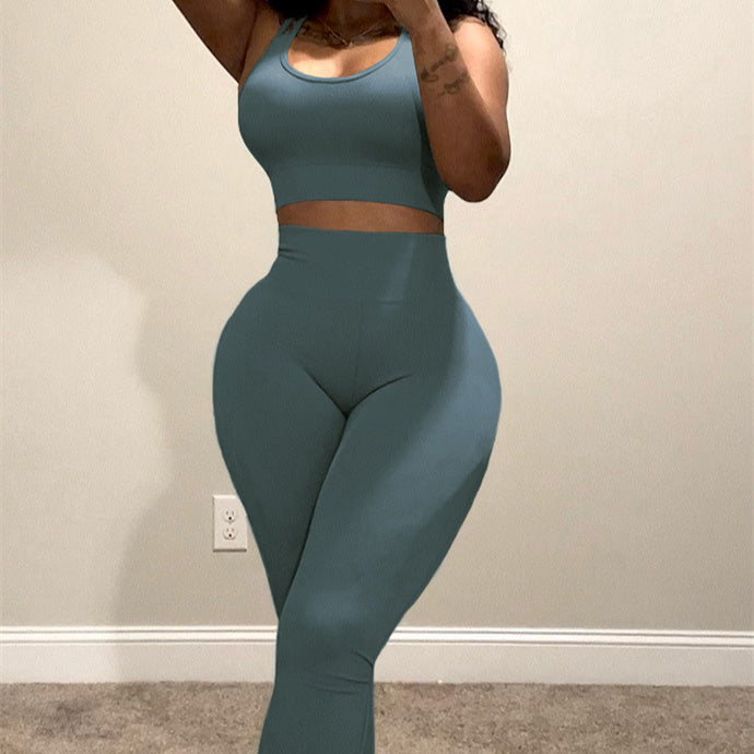 Camisole Tights Sports Suit